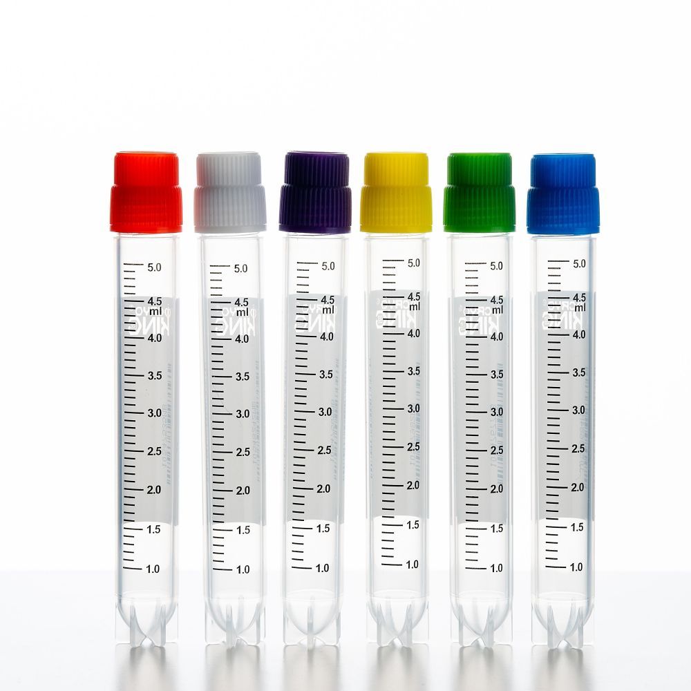 CryoKING Cryogenic Vials-Side Barcodes & Human Readable Numbers